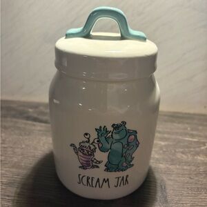 Rae Dunn Pixar Monsters Inc Scream Jar